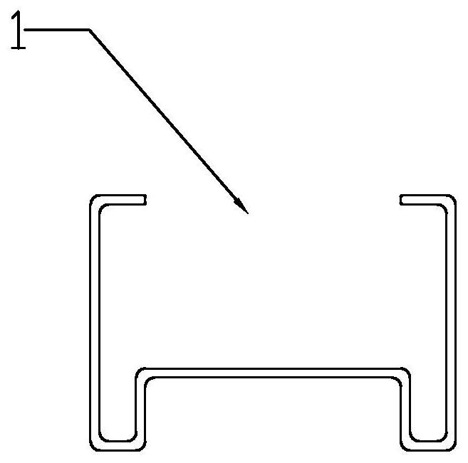 A thin frame structure for ultra-high and large-format glass partitions