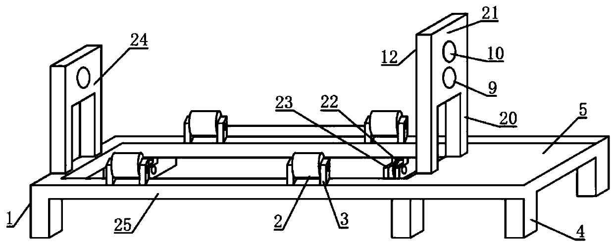 Material drying device for processing aquatic animal concentrated feed