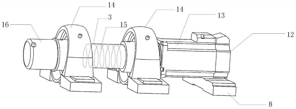 Rope-driven automobile gear shifting robot