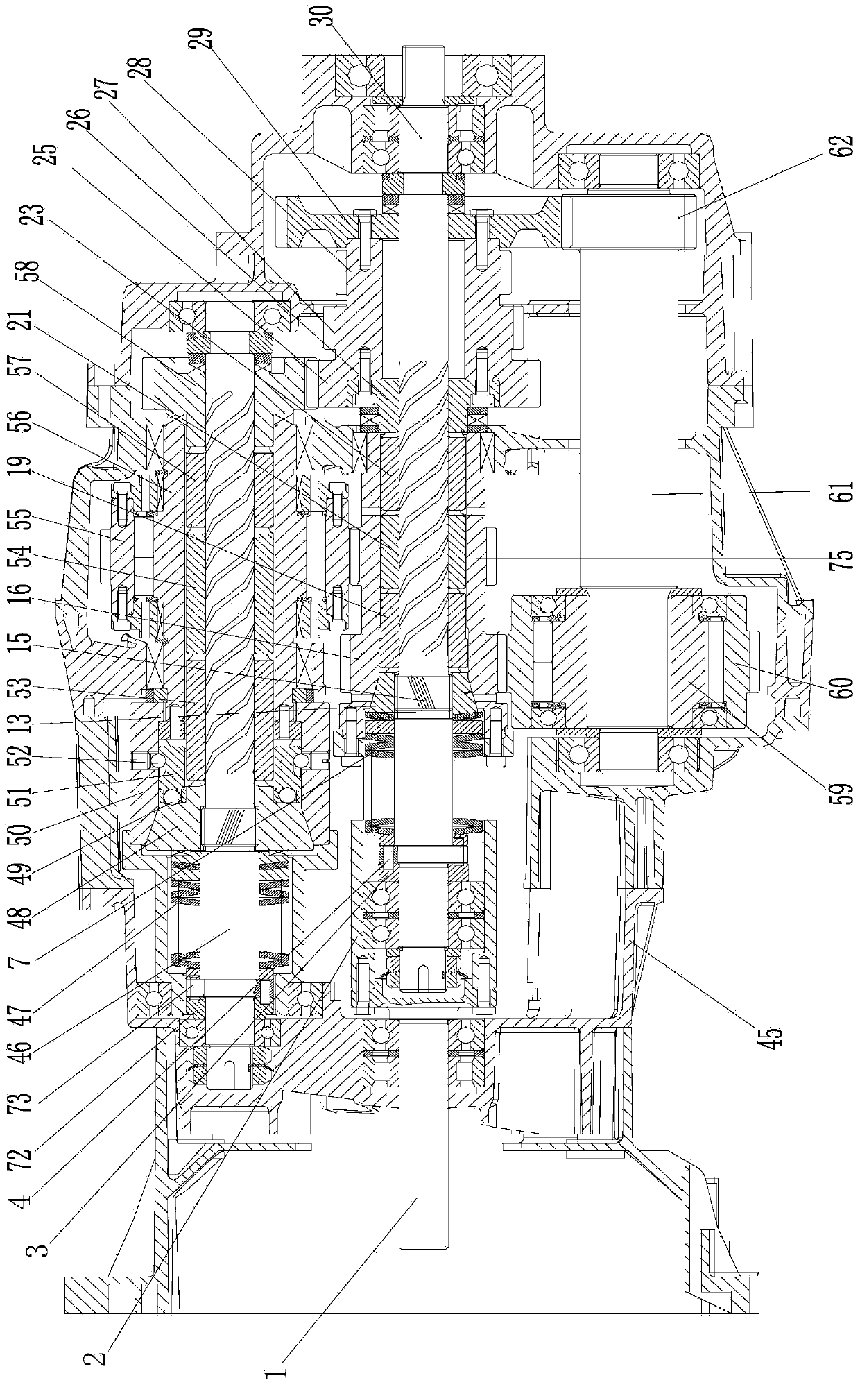 Multi-cam self-adaptive multi-gear automatic transmission