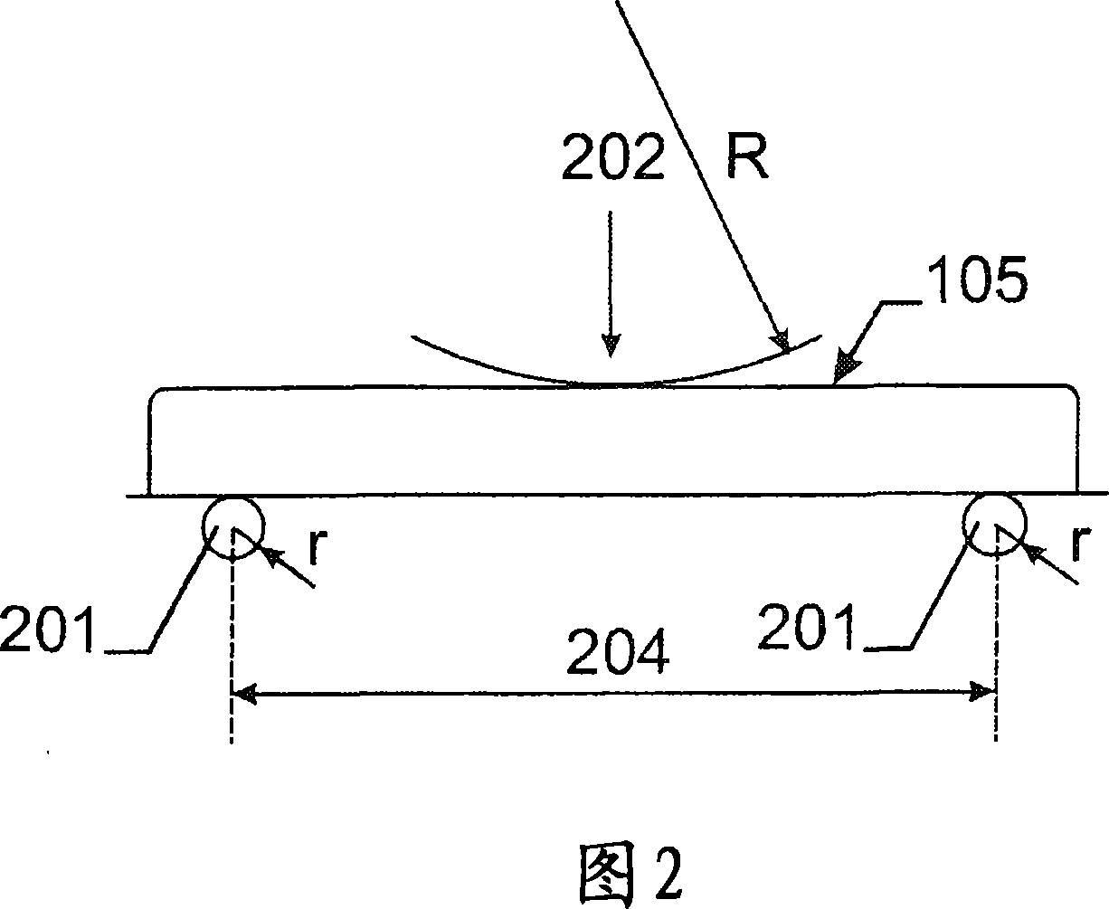 Impact absorbing device with tape-like device attached