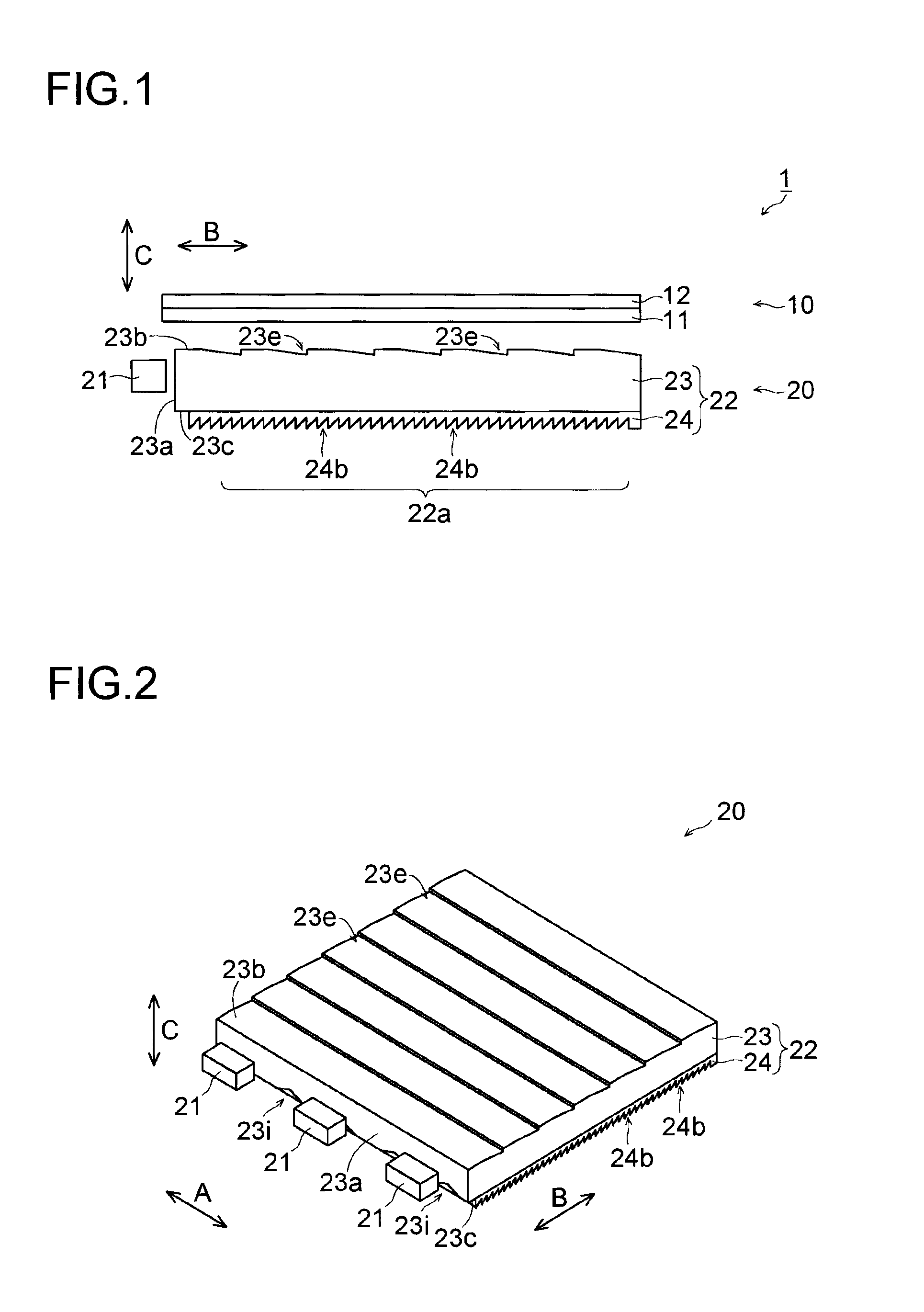 Planar illumination device and display device provided with the same