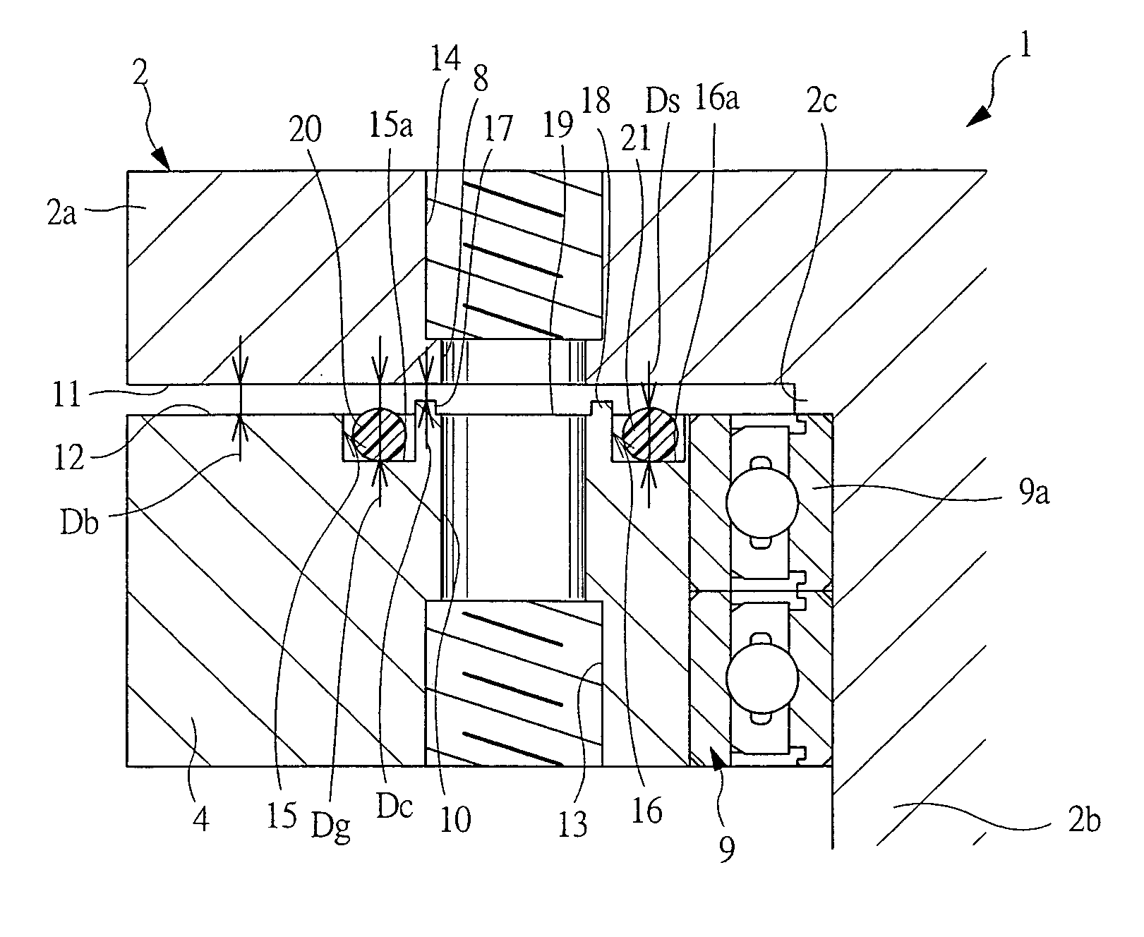 Vacuum feeding joint