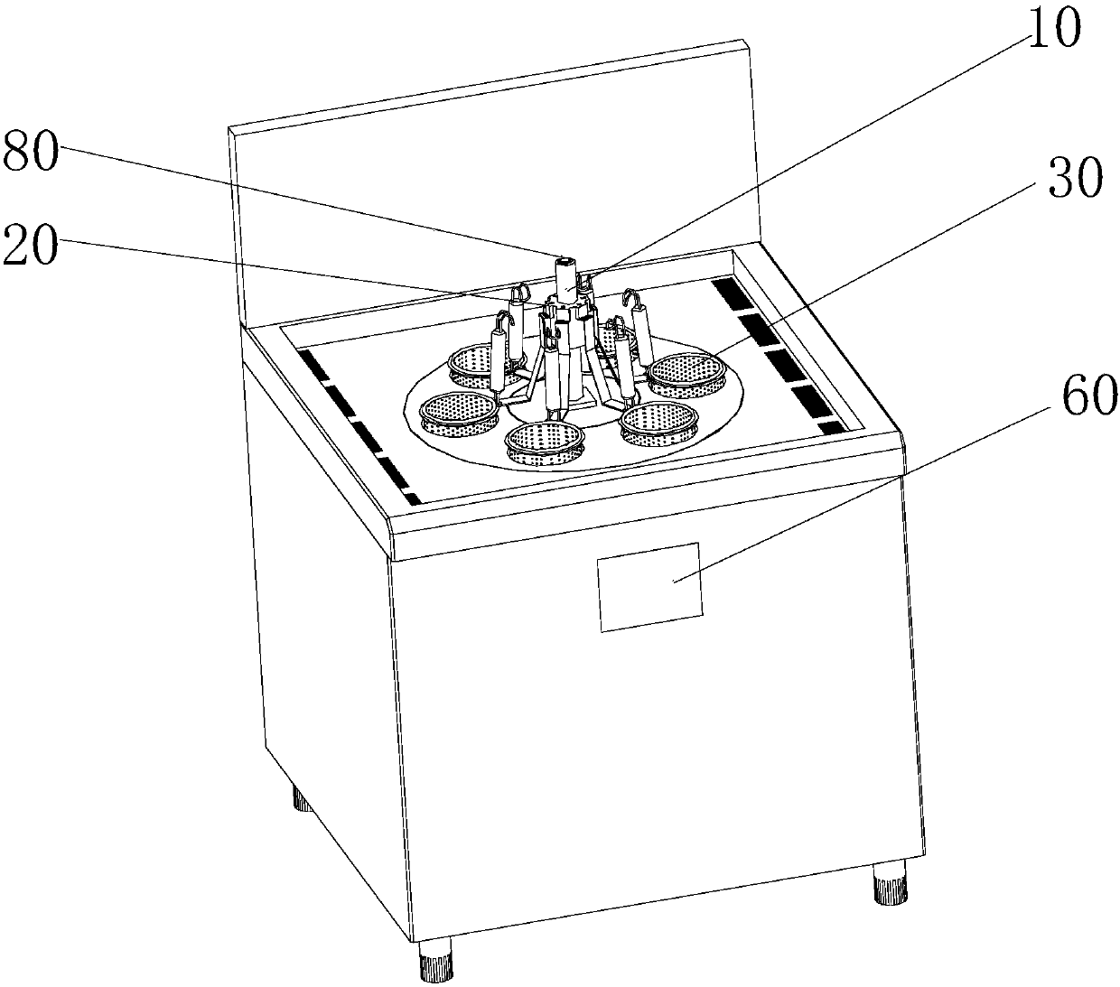 Noodle-cooking stove