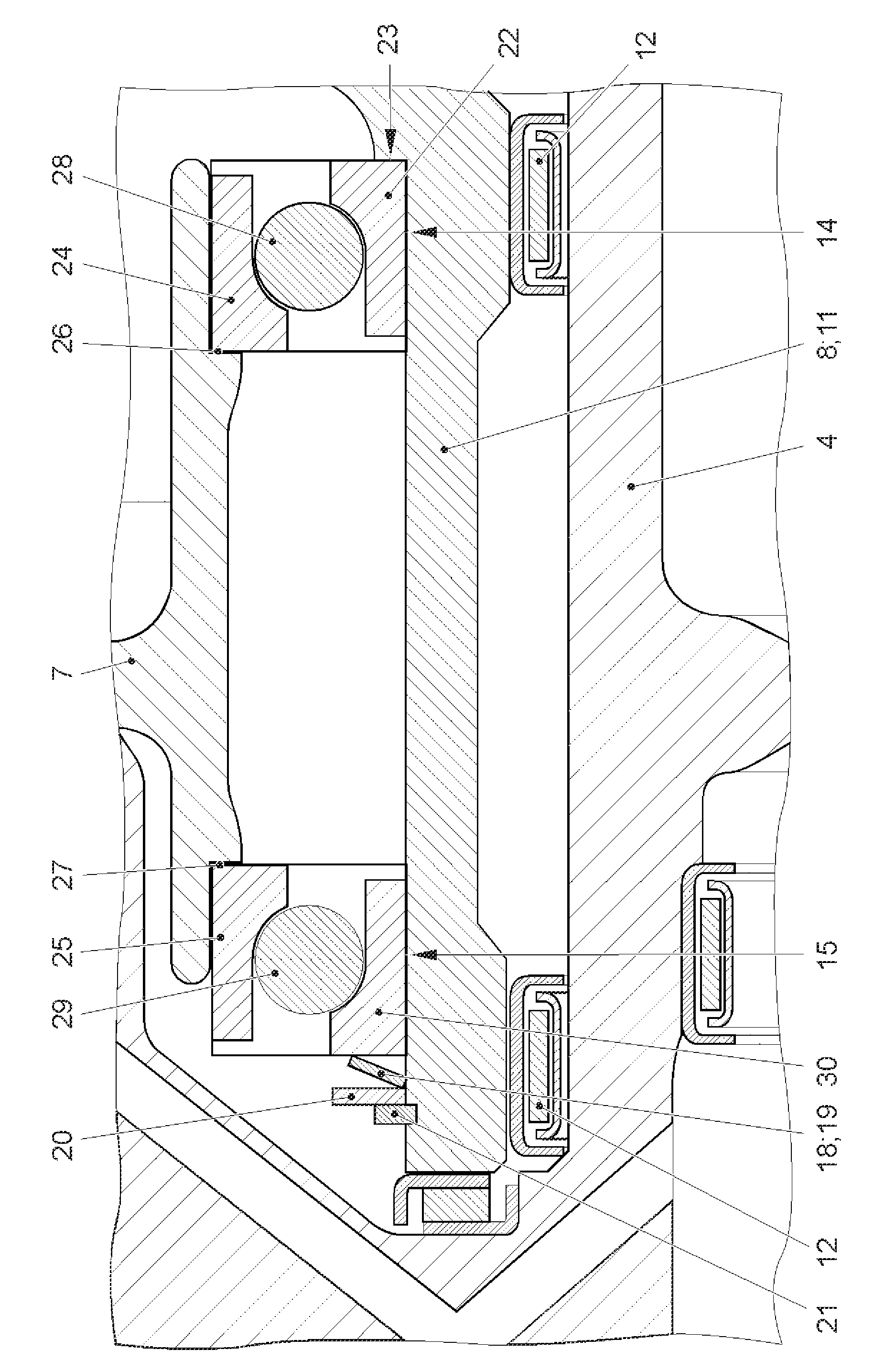 Hybrid Drive Device Used For Motor Vehicle
