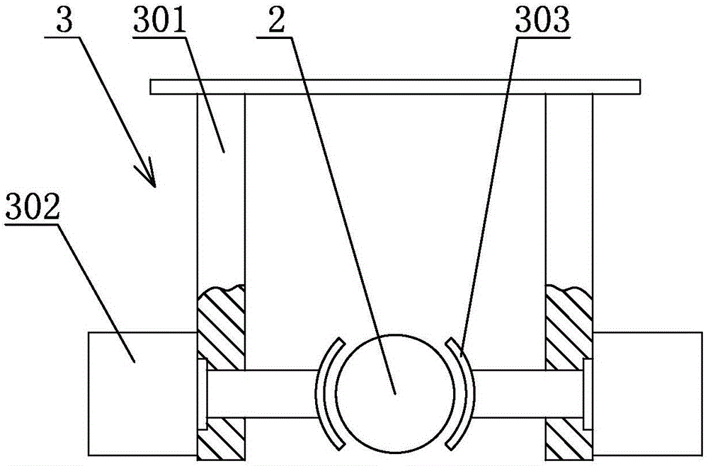 Manual operation-imitated sugarcane peeling and cutting machine