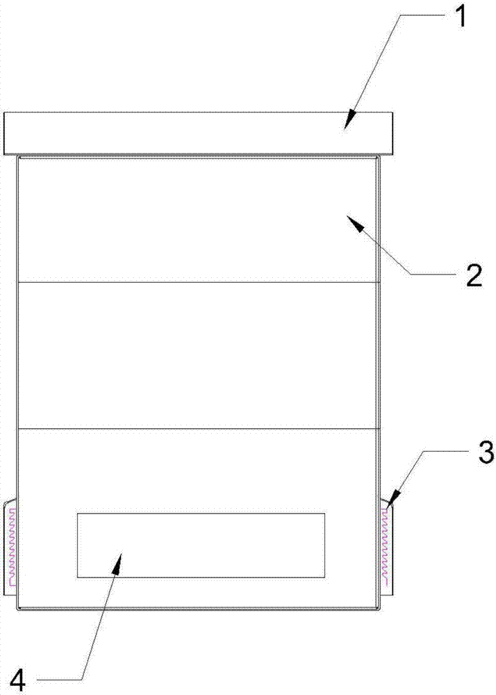 Groove type molten salt continuous tracking control cabinet suitable for plateau environment