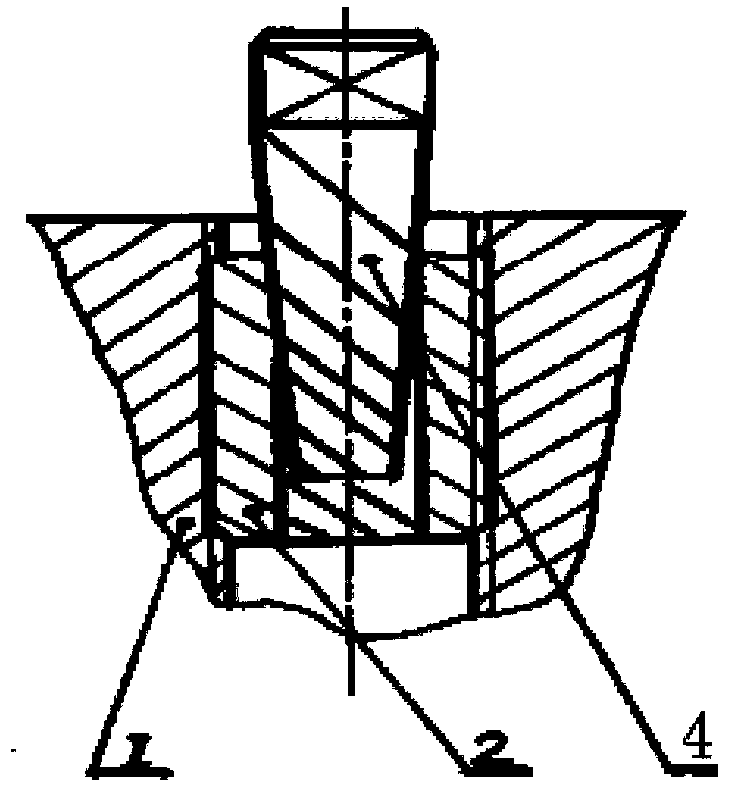 Method for fetching broken bolts from bolt holes