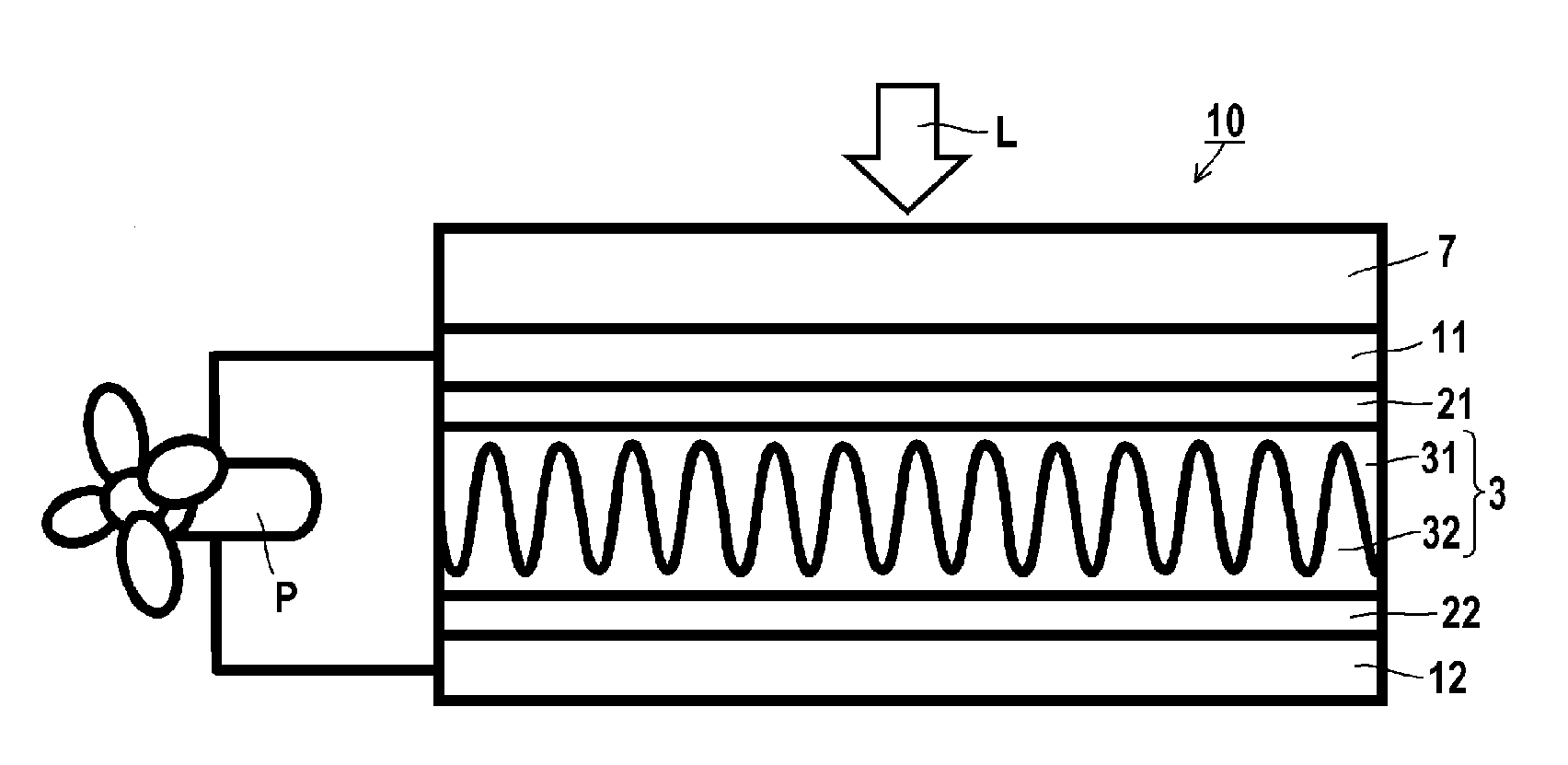 Organic photovoltaic cell, organic semiconductor polymer and composition for organic semiconductor material used therefor