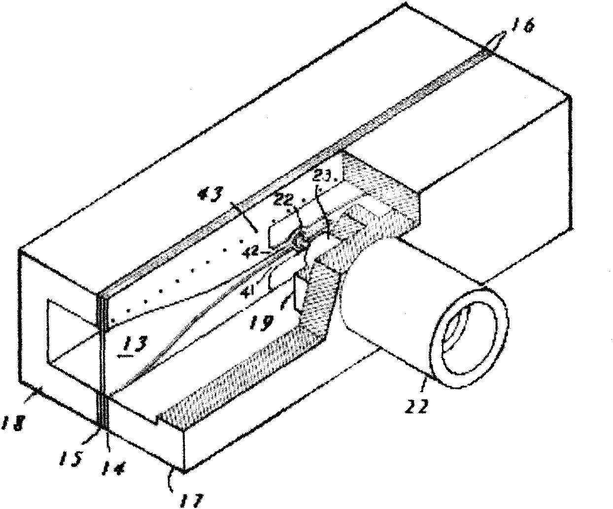 18-40GHz double balanced mixer in star structure