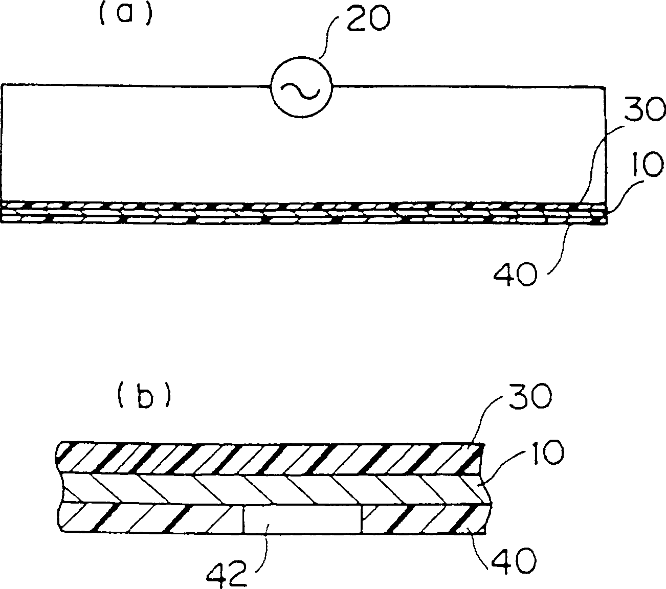 Film-like heating device