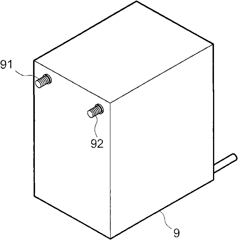 Exhaust gas recirculation (EGR) ratio measuring device