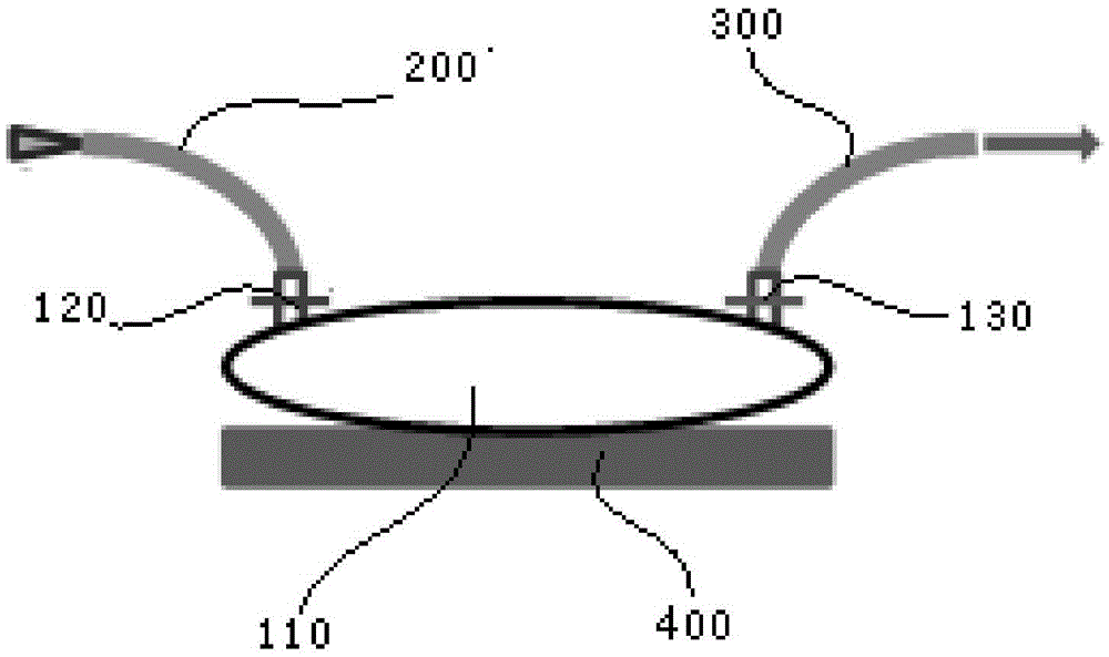 Detection method and sampling device for PM2.5 in exhaled gas