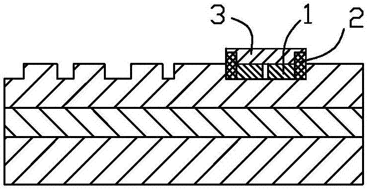 Manufacturing method of golden fingers at ladder position