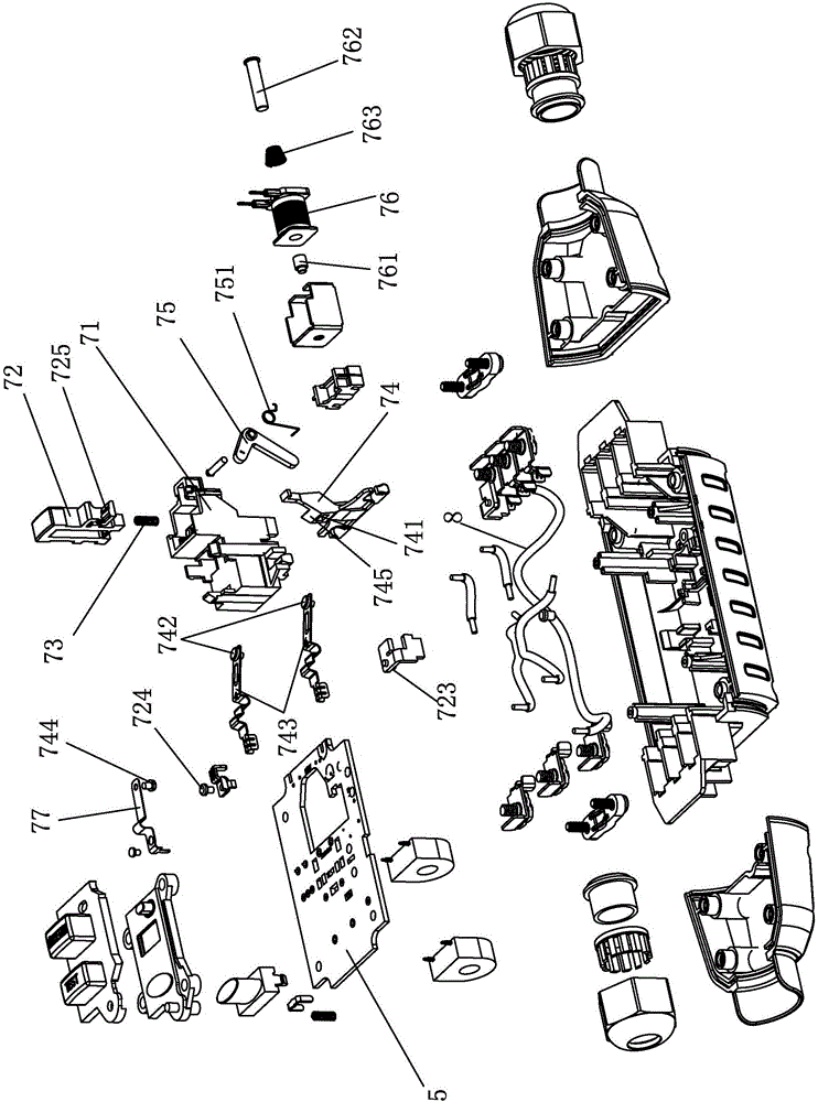 Electric leakage protector