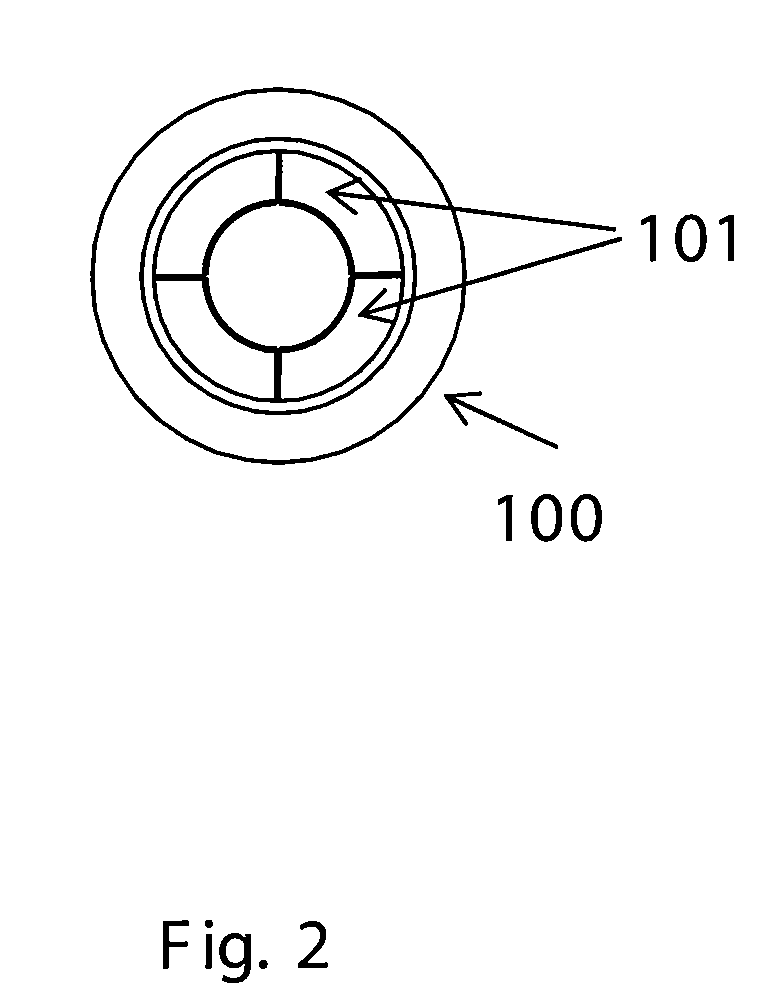 Wiper member for a container for packaging and dispensing products