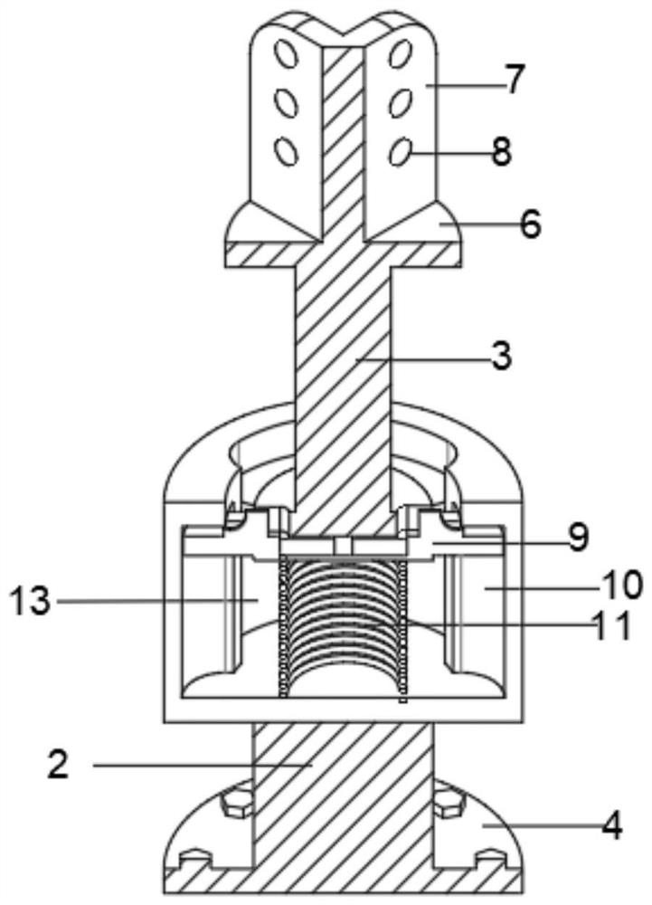 Damping box for electrical equipment