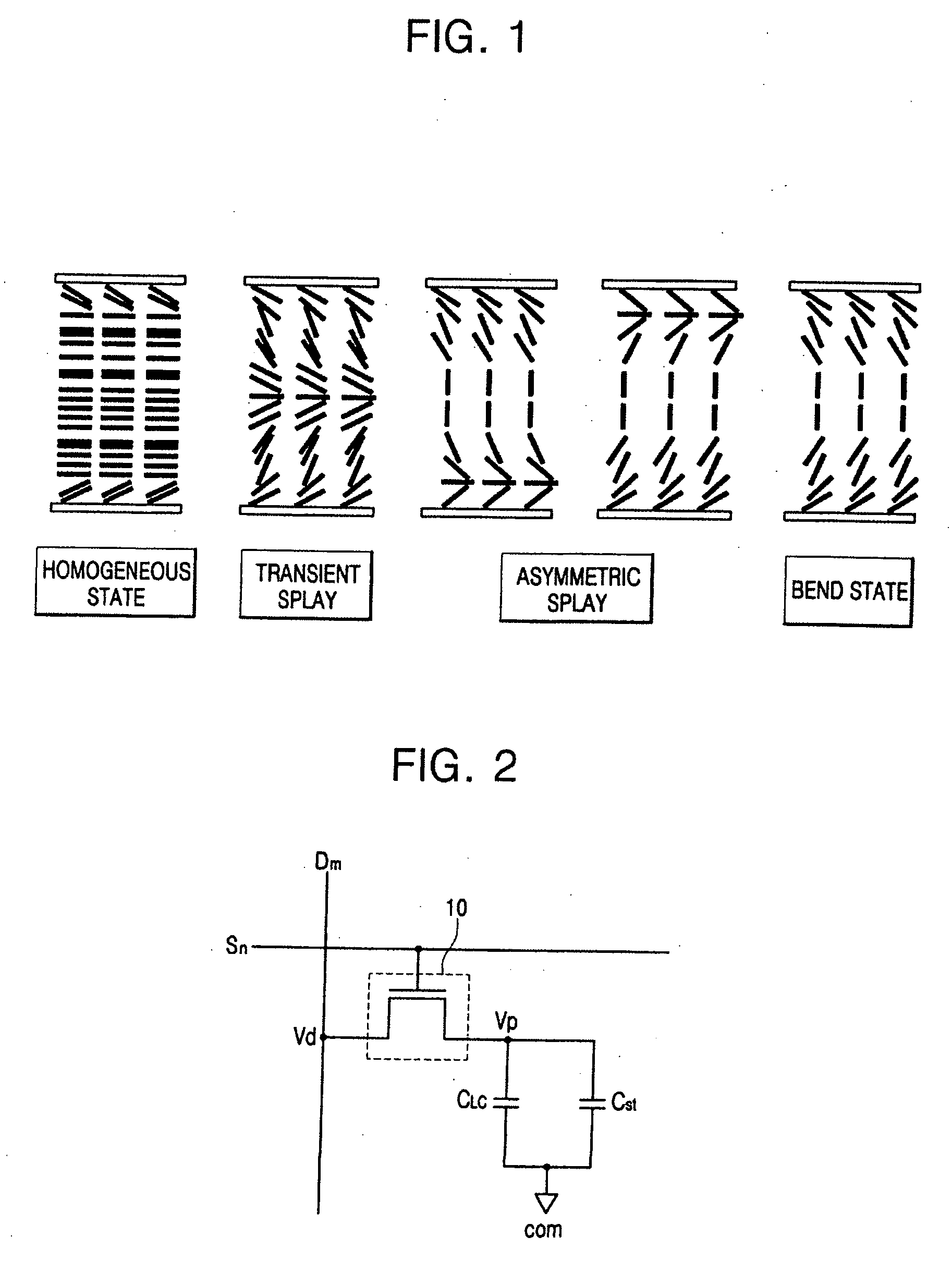 Liquid crystal display device having OCB mode and method of driving the same