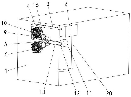 An oil injection device for lubricating parts of CNC machine tools