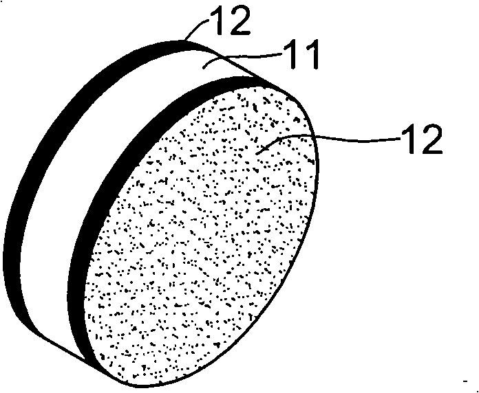 Metal cream composing substance for capacitor