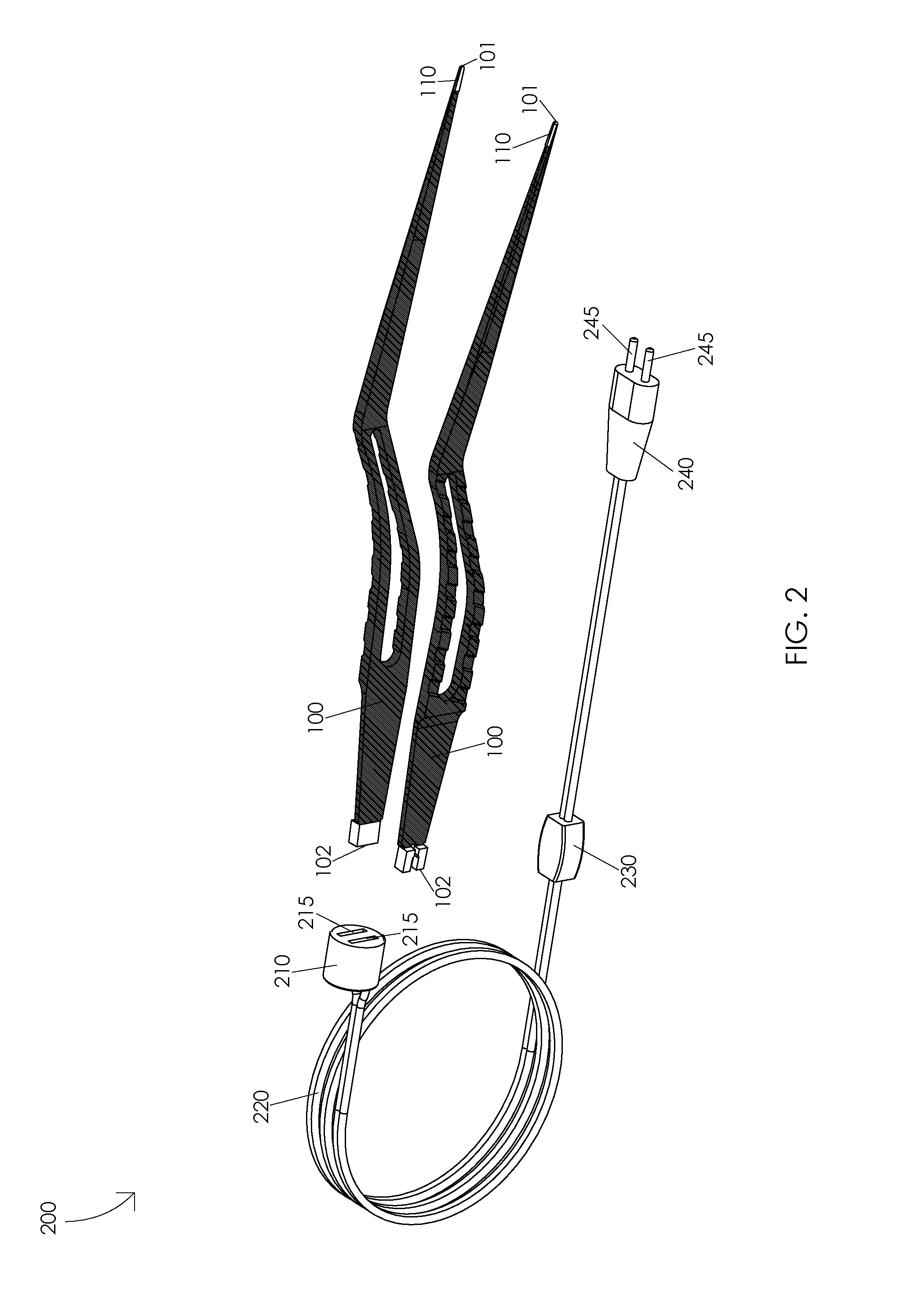 Bipolar forceps