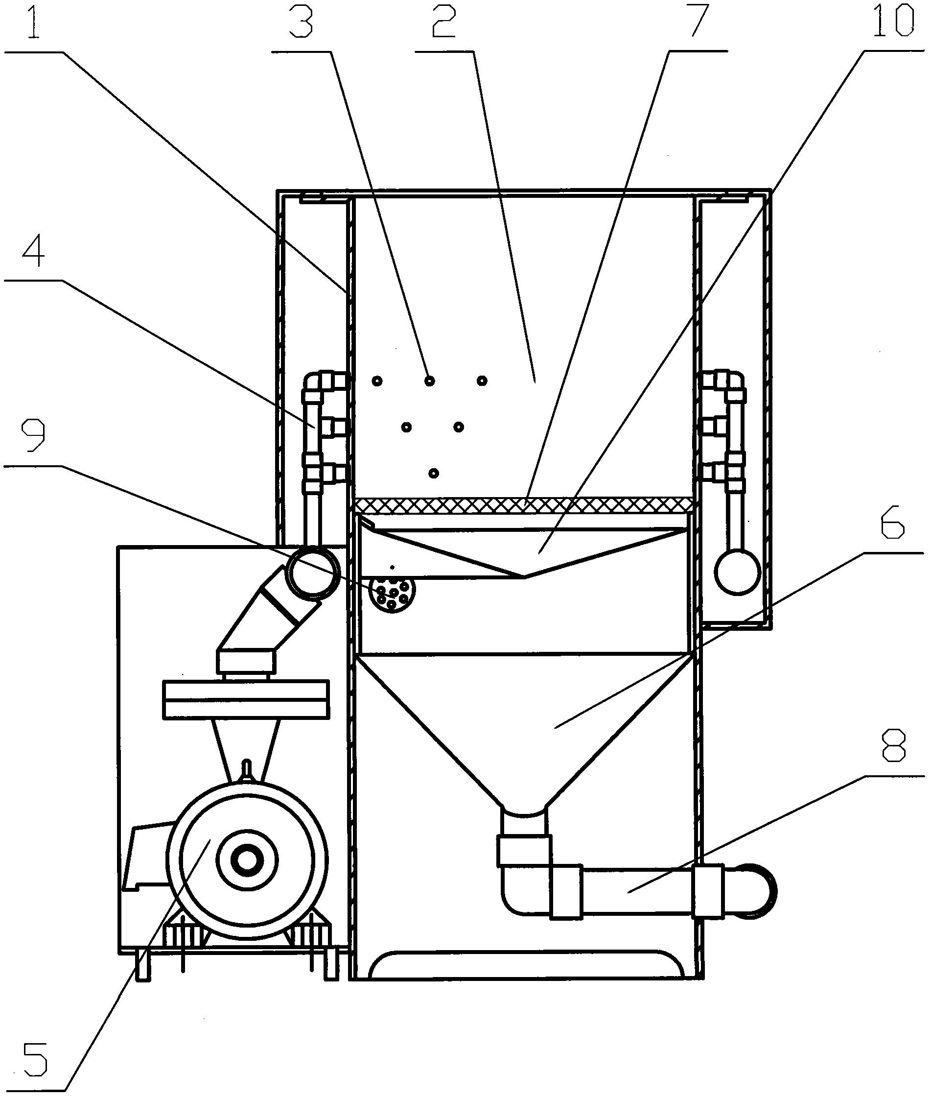 Scallop cleaning machine