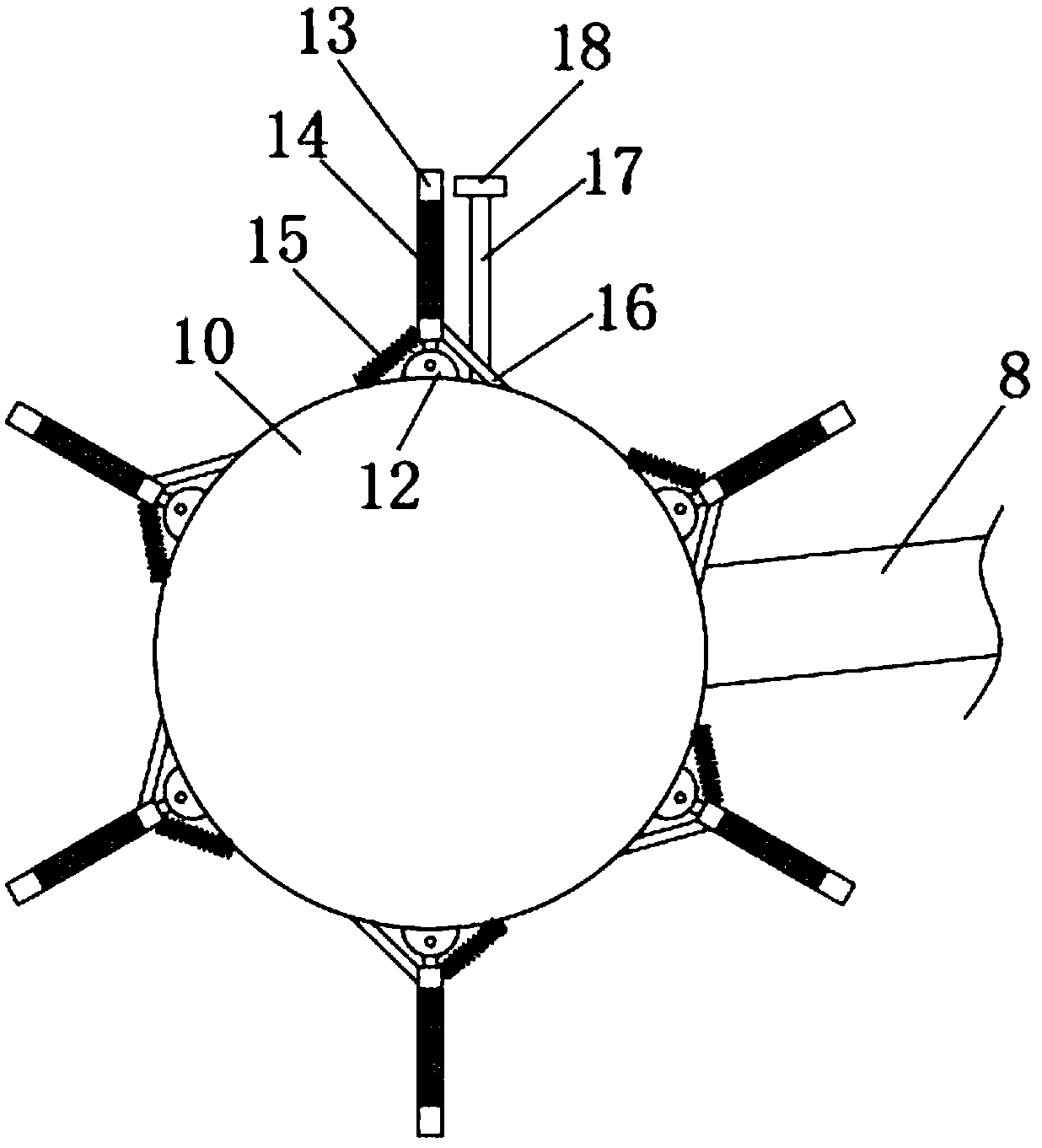 Detachable offshore operation ship for enteromorpha salvaging and packaging treatment