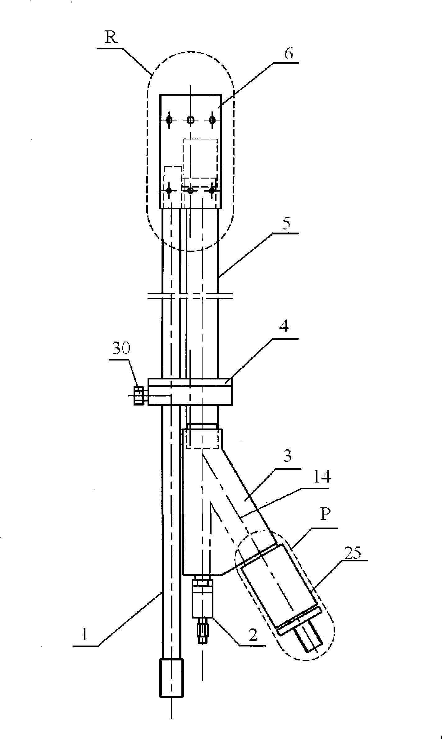 Full-automatic security pilot burner for combustor