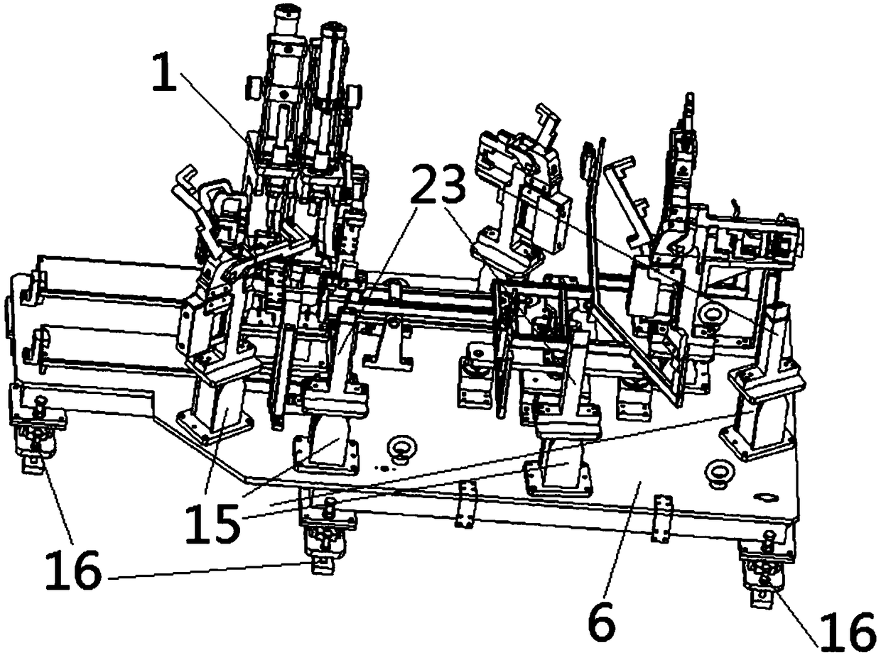 Auto body-in-white blanking device