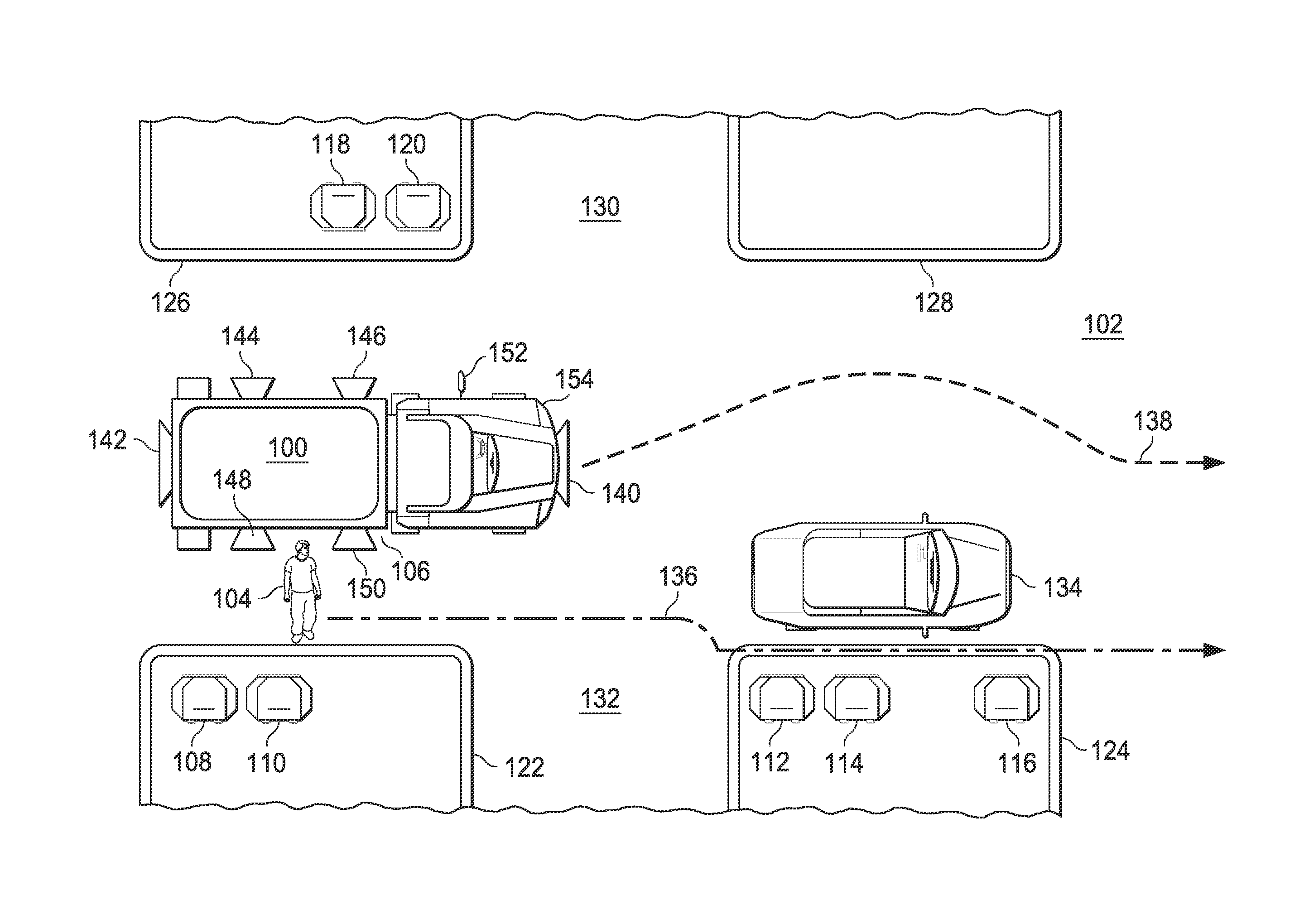 Leader-Follower Fully-Autonomous Vehicle with Operator on Side