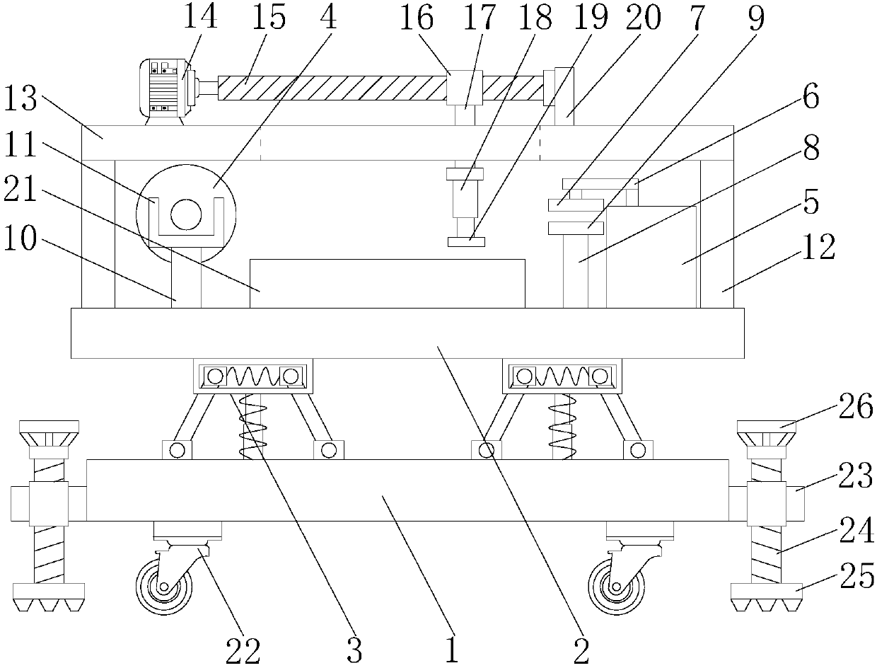 PVC (Polyvinyl Chloride) roll material pulling machine with good stability