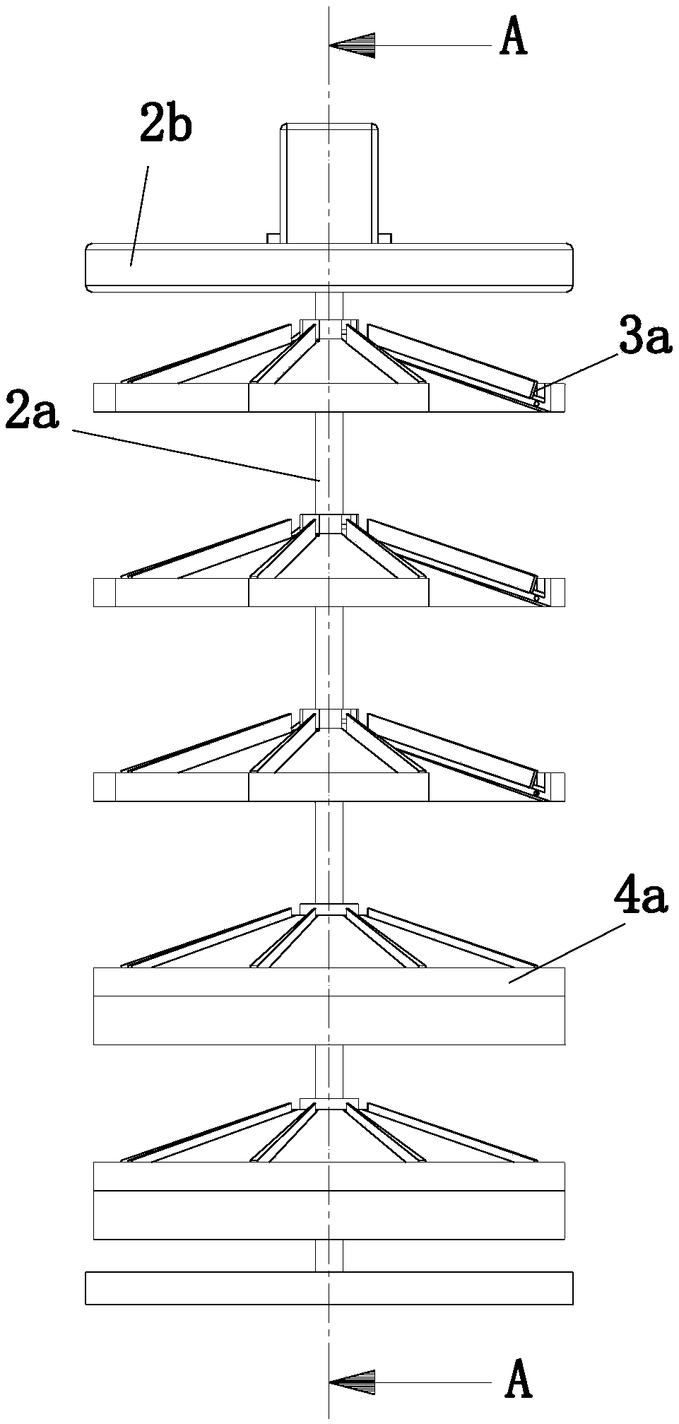 Working method of bearing medicine frame for automatically stacking box-packed medicine