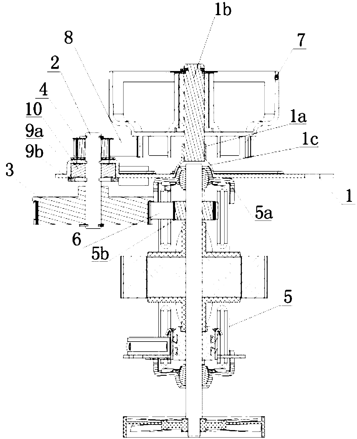 Speed reduction and motor installation supporting device of speed reduction motor