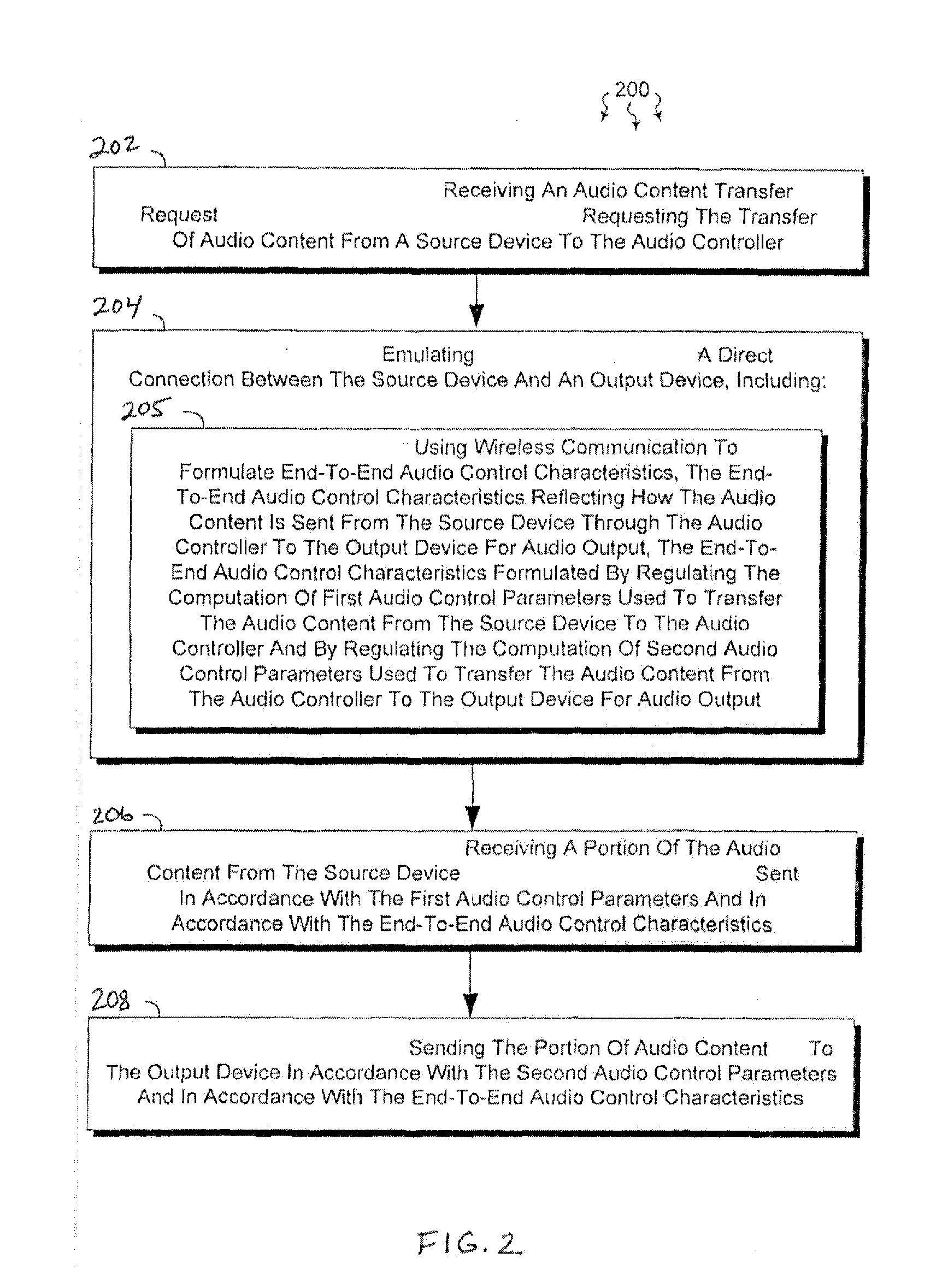 Managing audio output through an intermediary