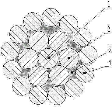 Flexible steel wire rope