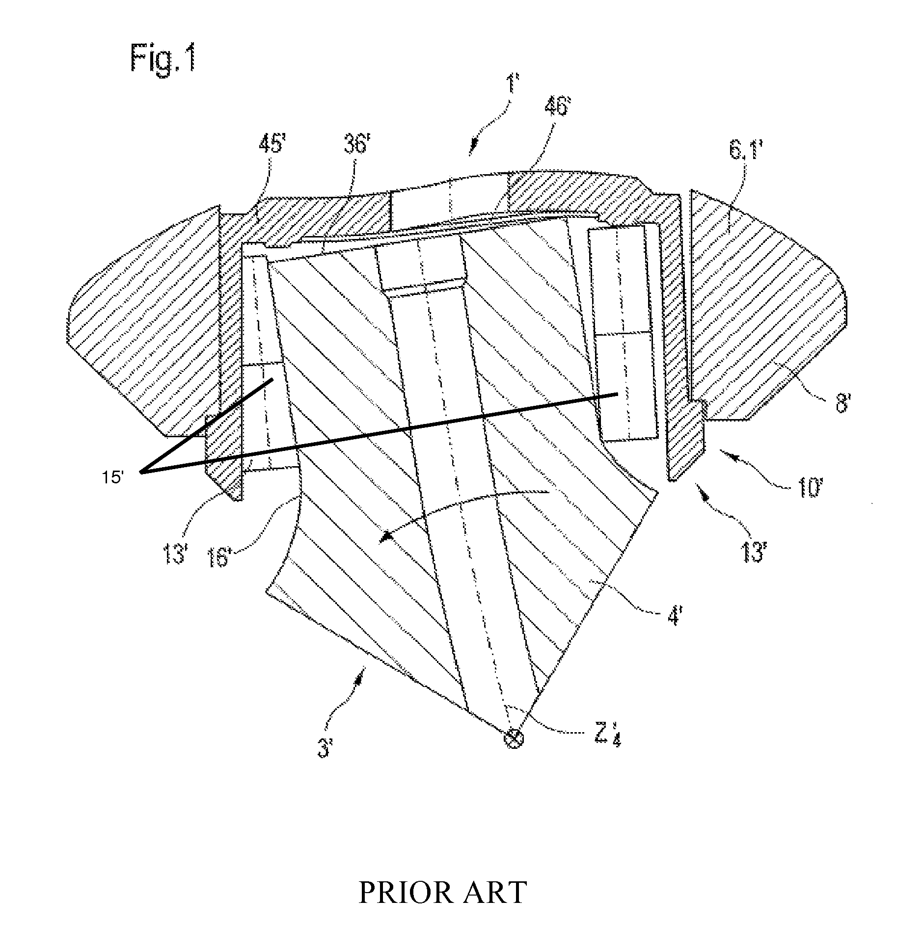 Universal joint arrangement