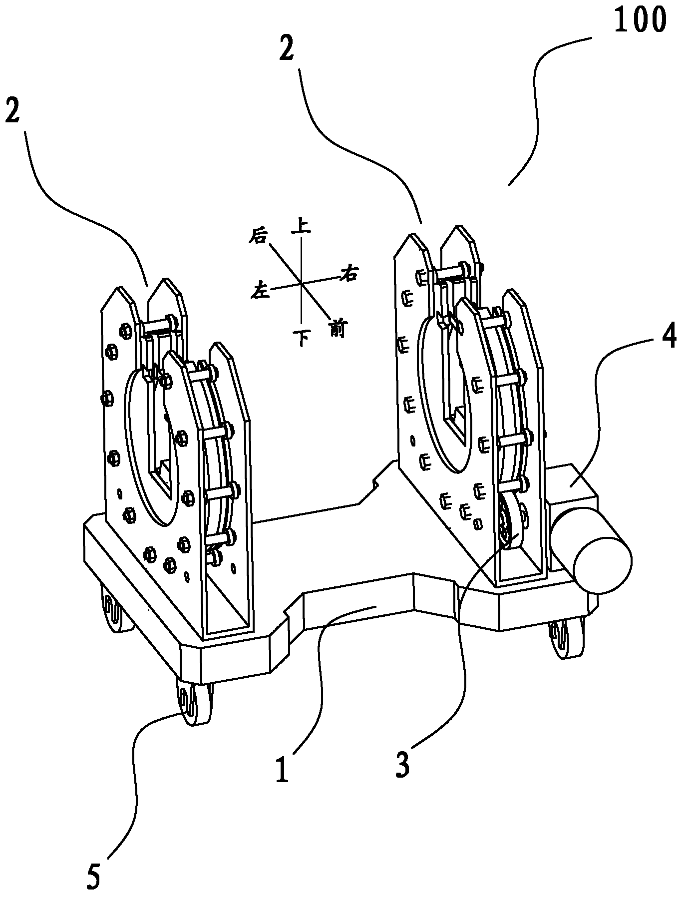 Turnover machine for turning over workpieces