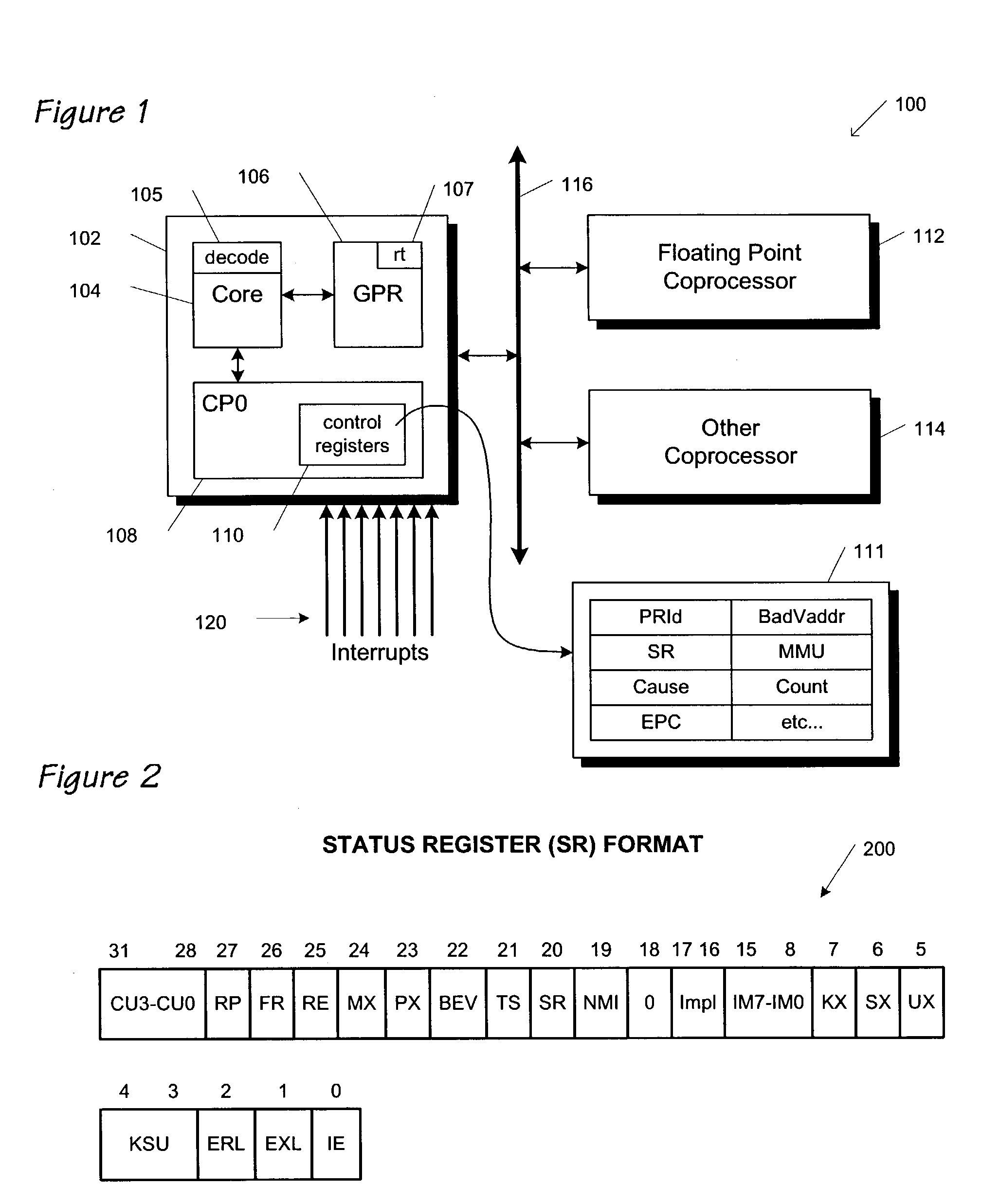 Instruction encoding for system register bit set and clear