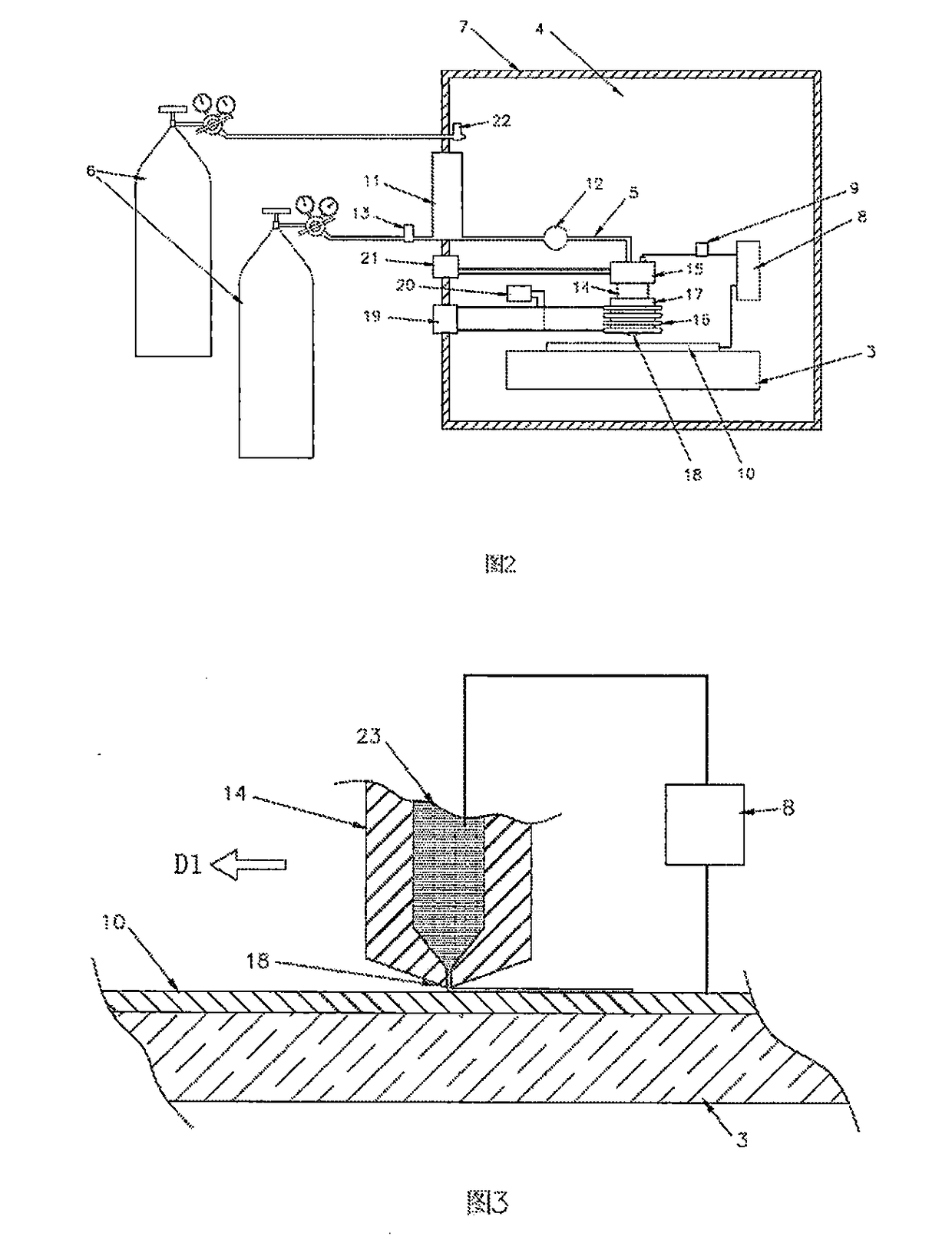 Method and apparatus for metal three-dimensional printing