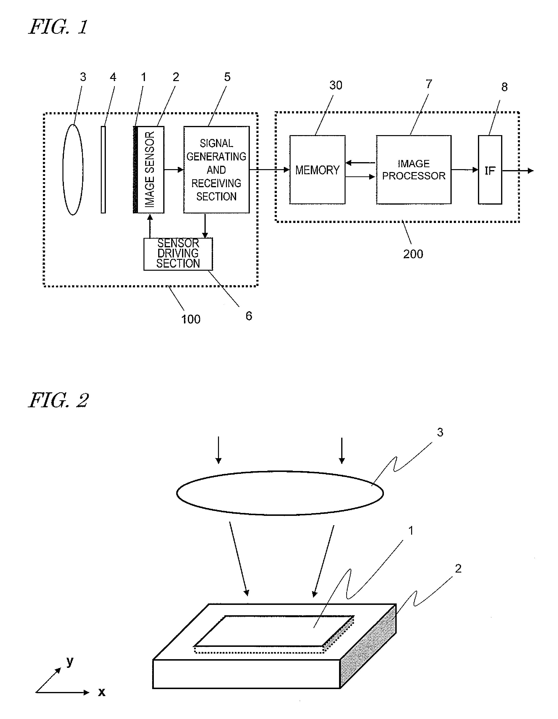 Light field image capture device and image sensor