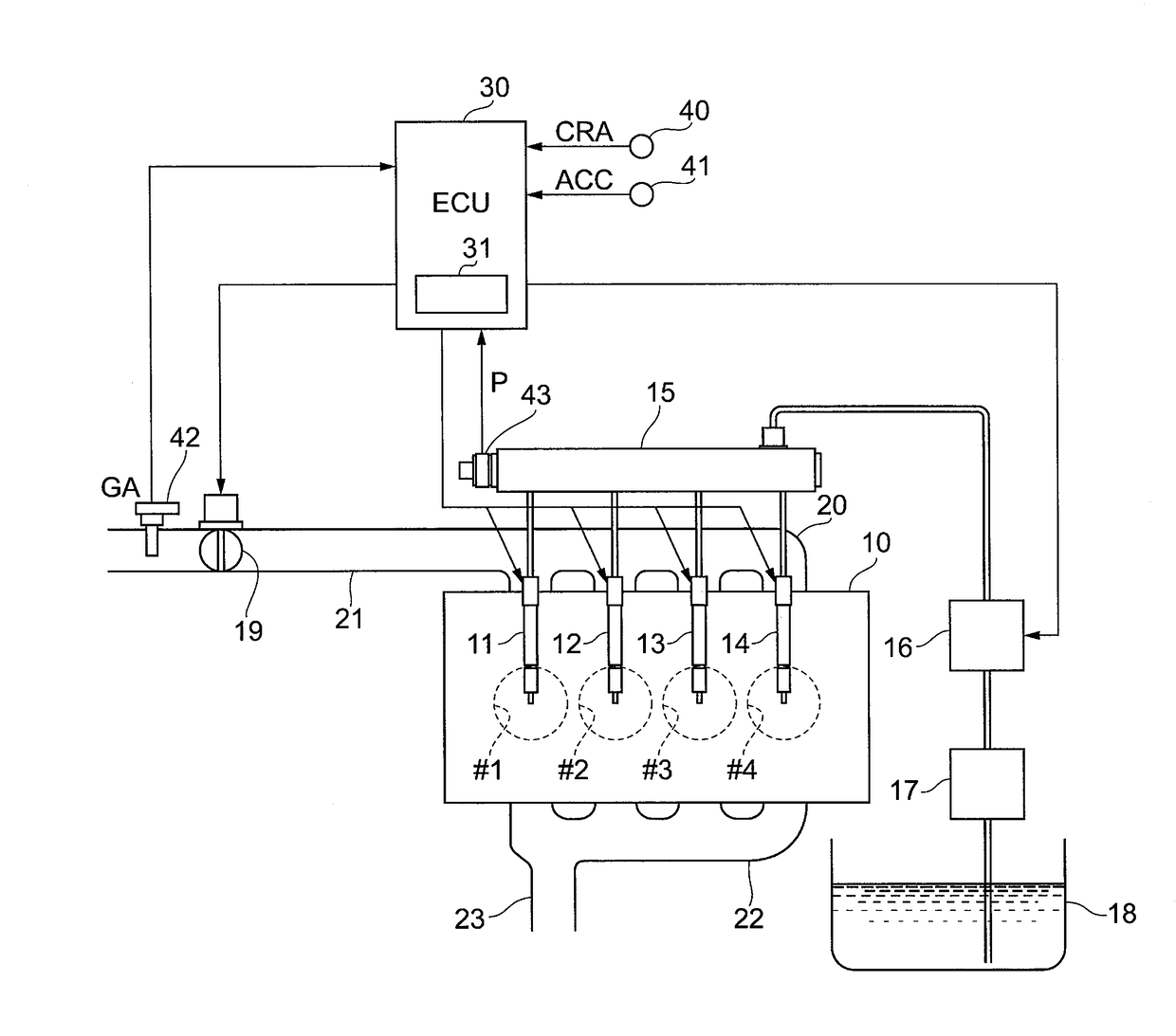 Fuel injection control device for internal combustion engine