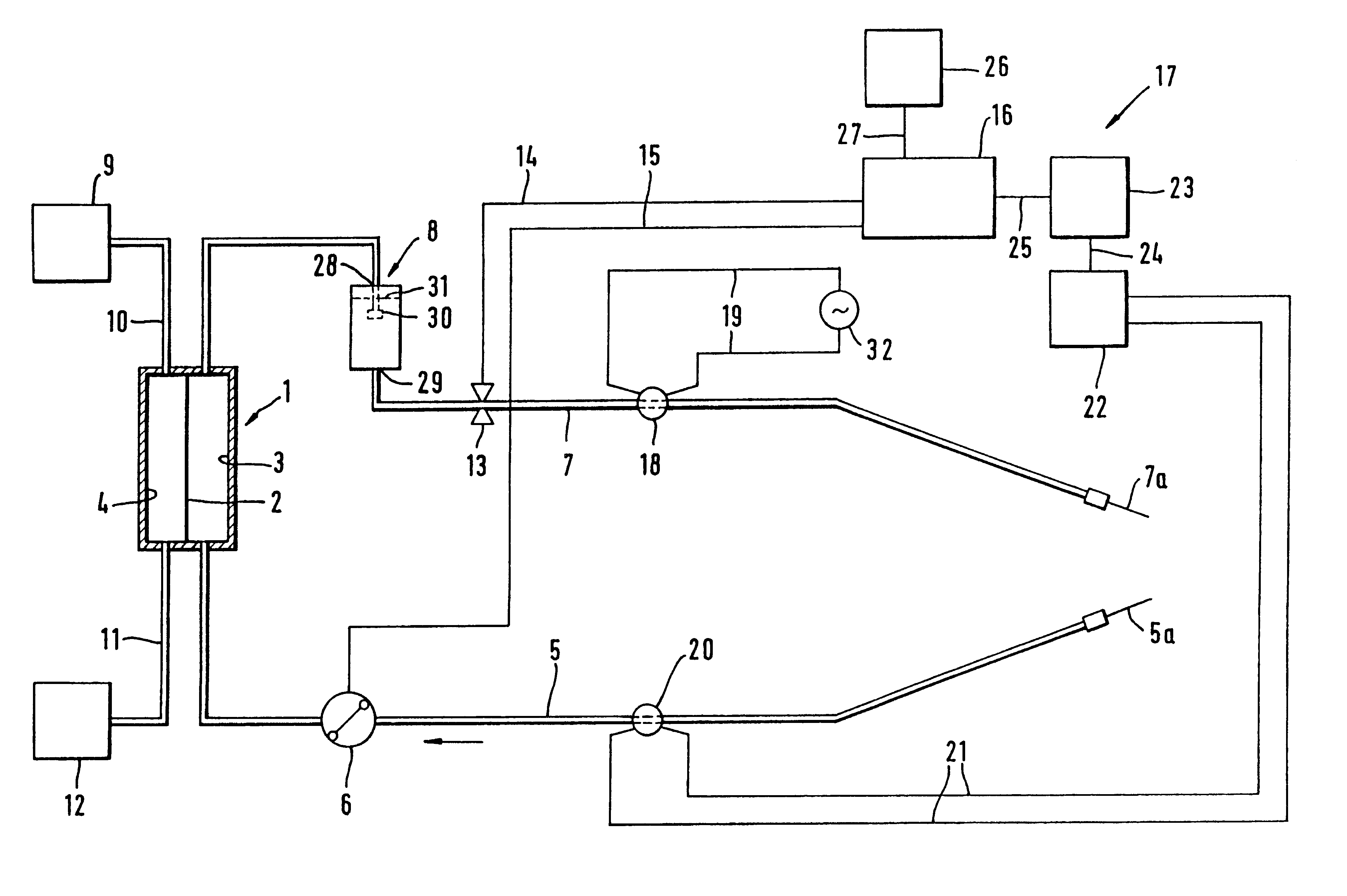 Method and device for monitoring vessel access during extracorporeal blood treatment