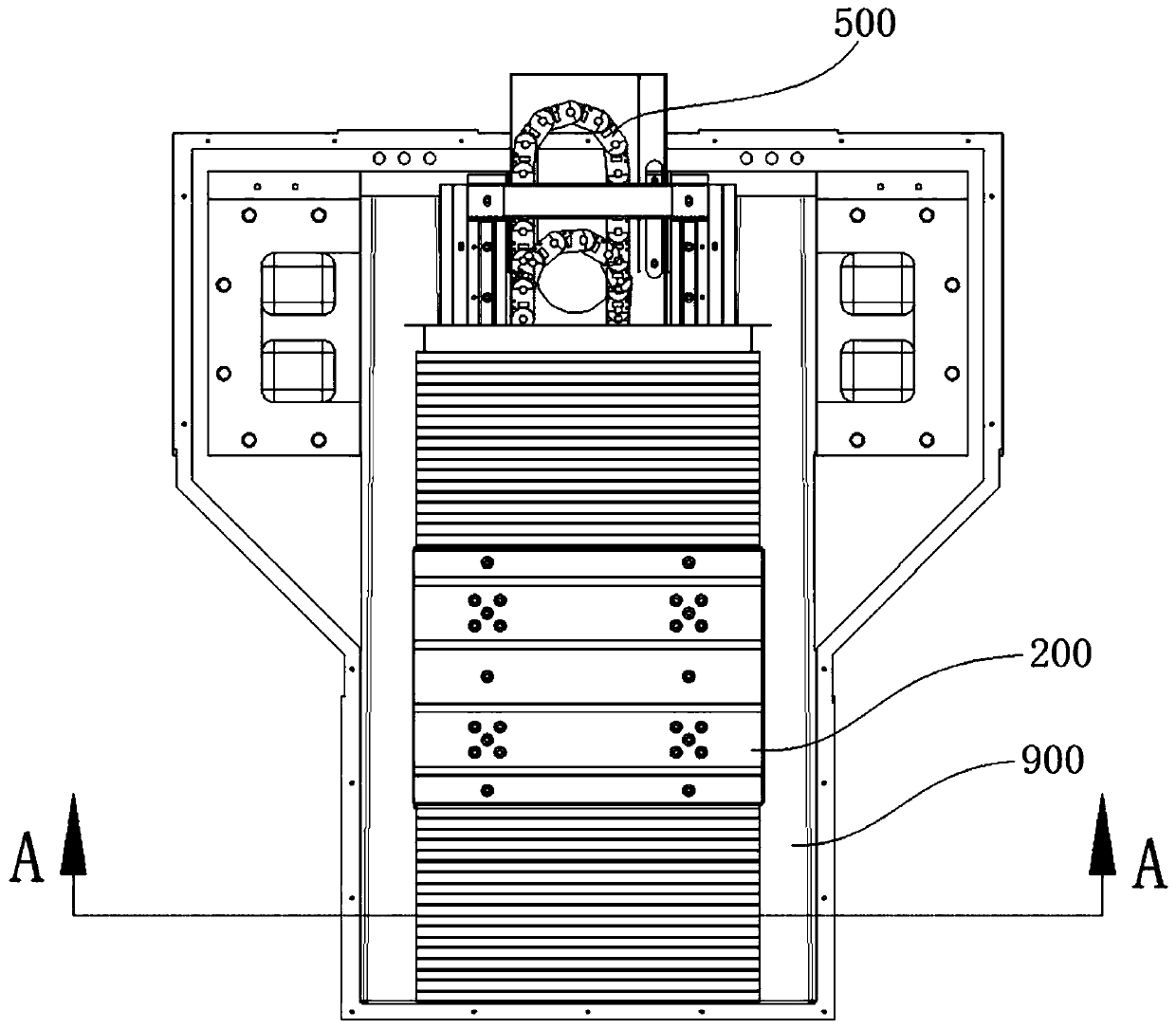 Die Cutting Machining Center Driven by Linear Motor