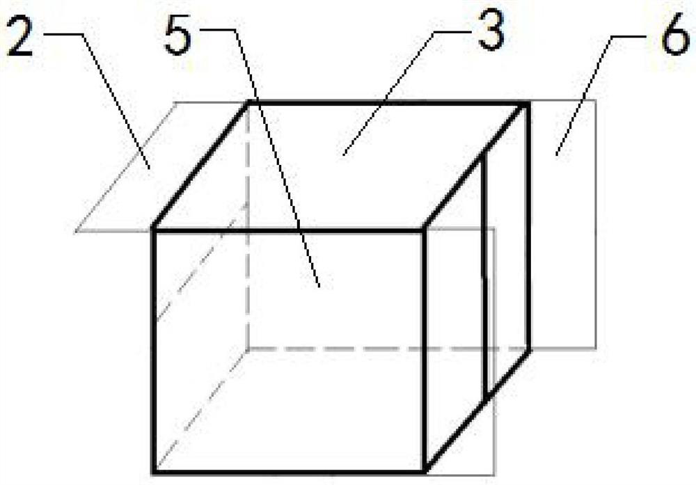 Amphibious foldable square cabin