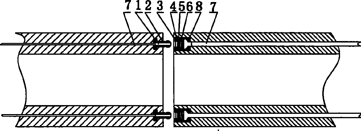 Multi-headed fast tearing butt coupler and fabricated part