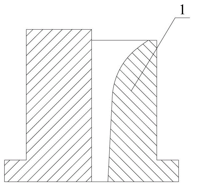 Pouring system for permanent mold gravity casting aluminum piston