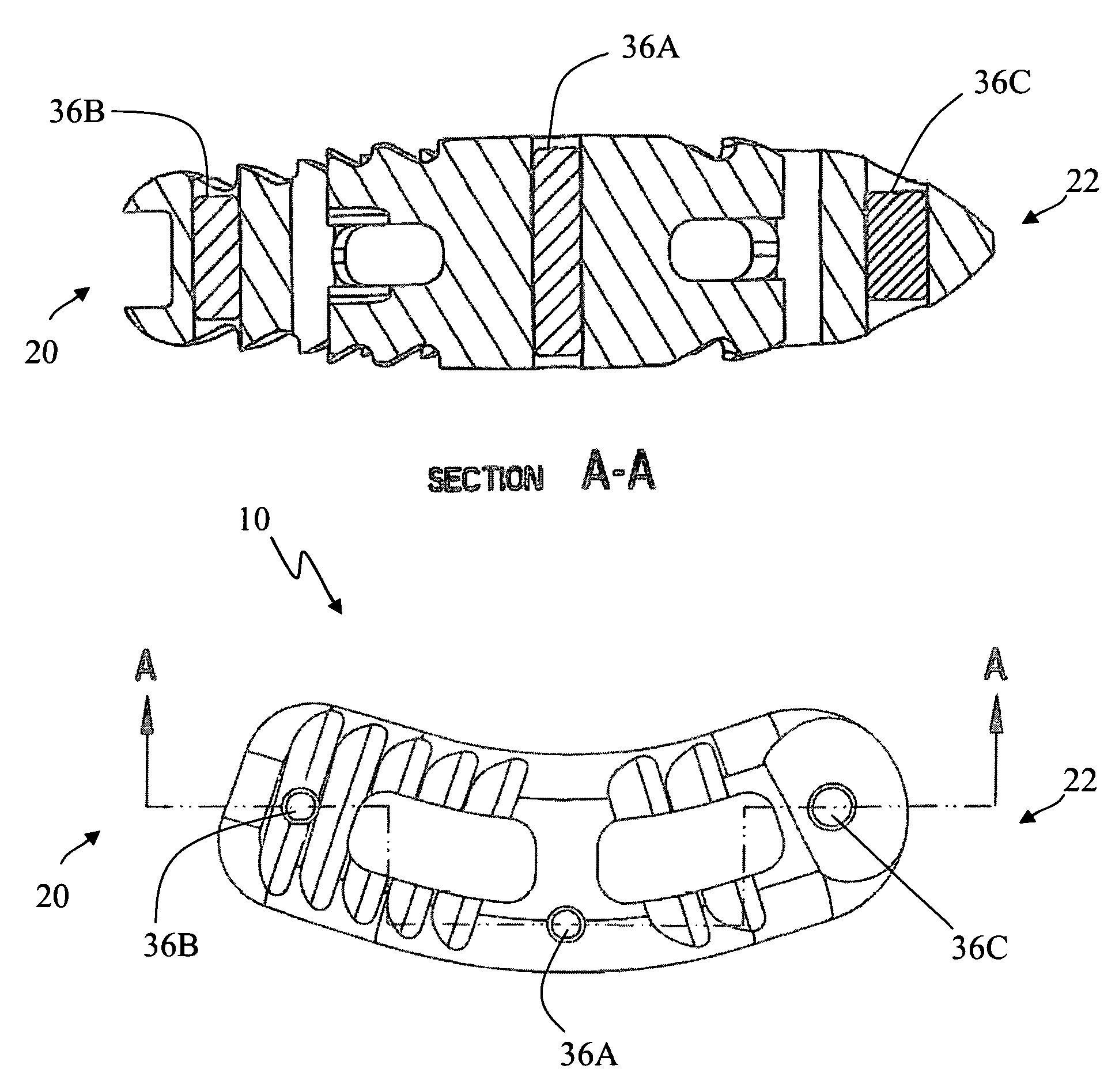 Spinal fusion implant and related methods