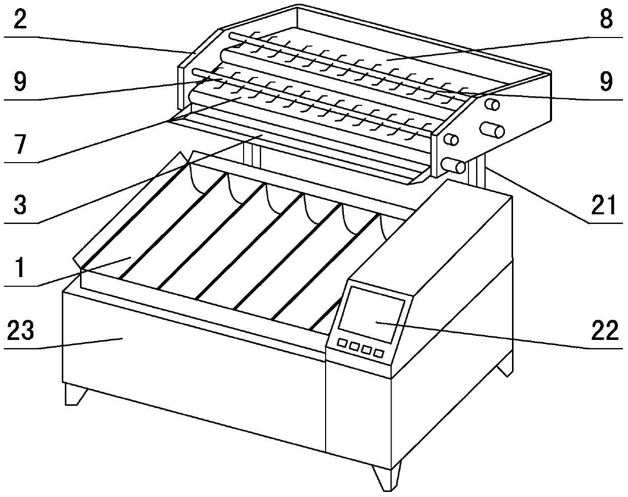 Full-automatic multifunctional carding machine and tea processing method