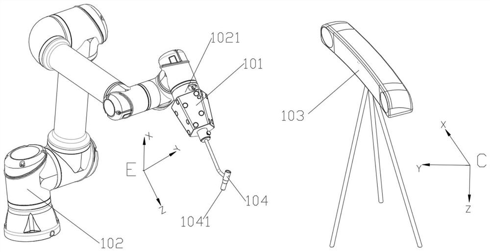 Tracer for navigation operation and positioning method