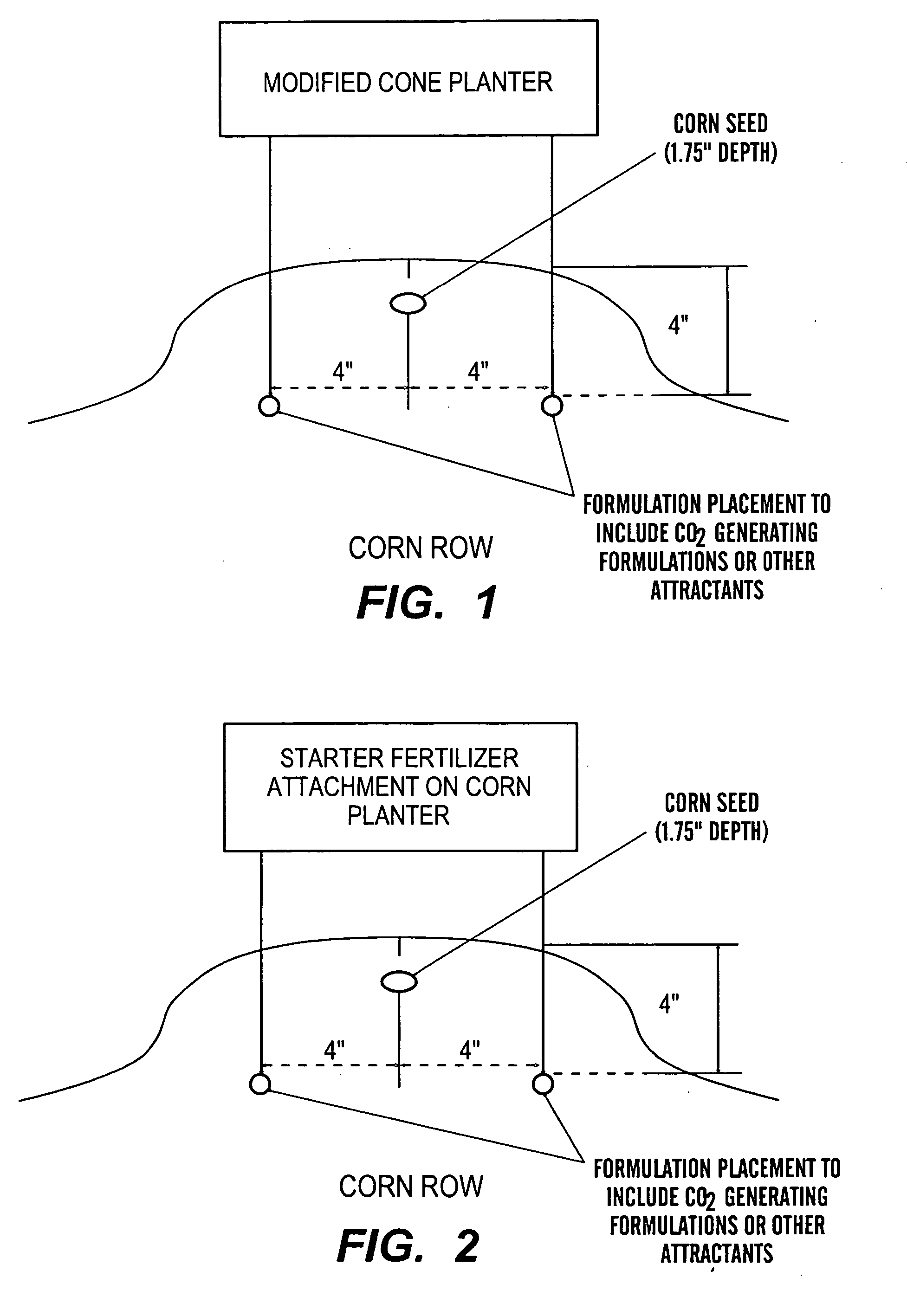 Method and device for attracting insects